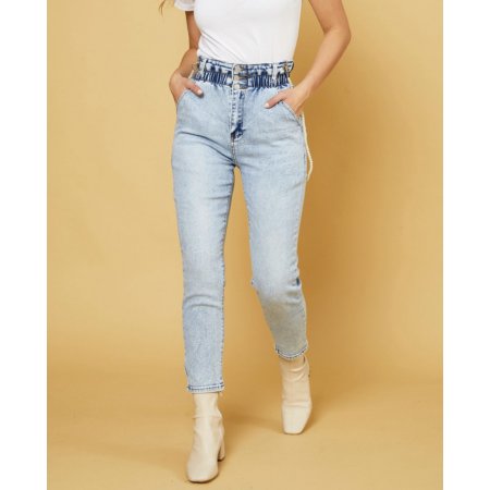 [W740] Jasne jeansy mocno elastyczne